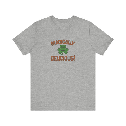 Magically Delicious — St. Patrick’s Retro Tee (Light)