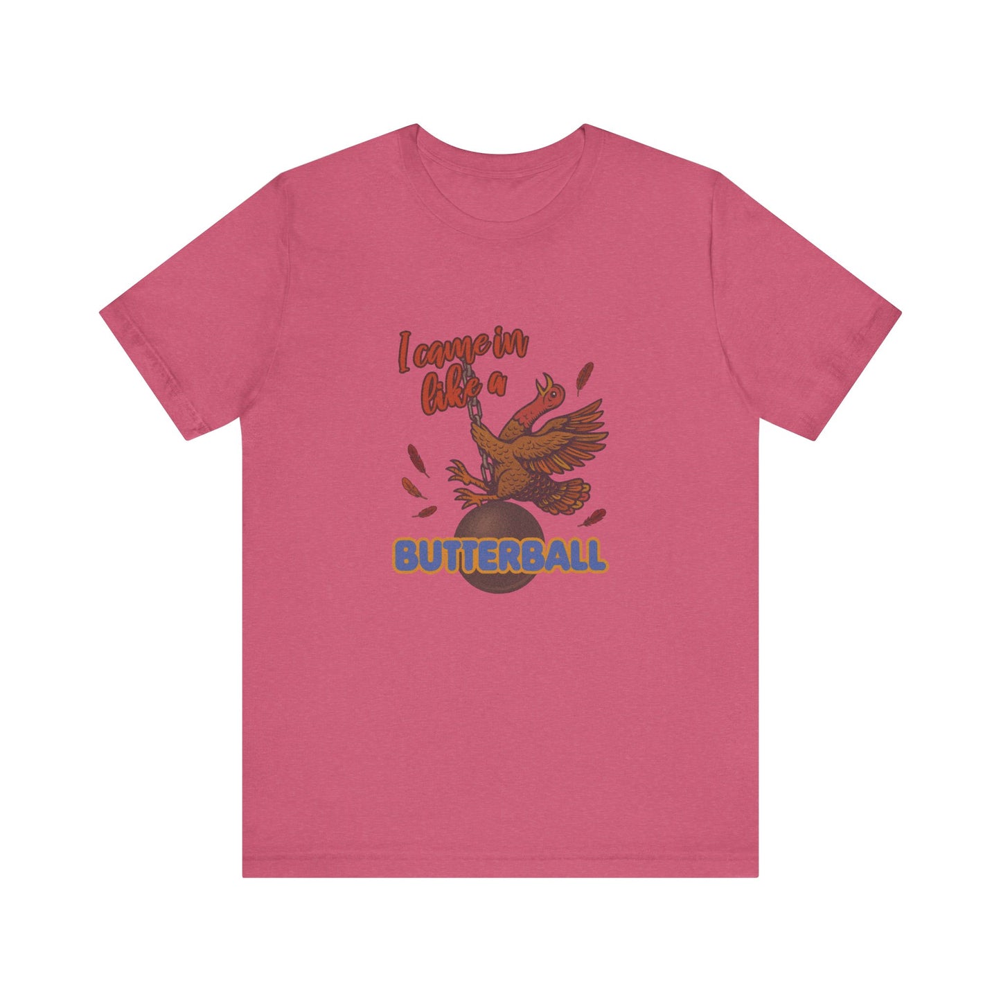 Like a Butterball — Miley Cyrus Thanksgiving Parody Retro Tee (Light)