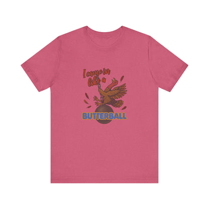 Like a Butterball — Miley Cyrus Thanksgiving Parody Retro Tee (Light)