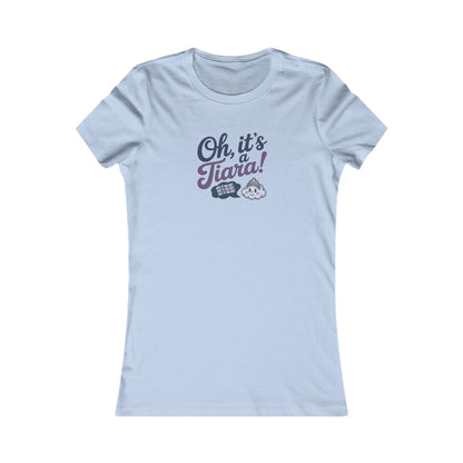 Oh, It’s a Tiara! (Put It On Me!) — Amy Farrah Fowler Retro Women's Tee (Light)