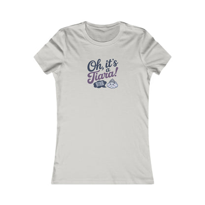Oh, It’s a Tiara! (Put It On Me!) — Amy Farrah Fowler Retro Women's Tee (Light)