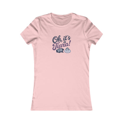 Oh, It’s a Tiara! (Put It On Me!) — Amy Farrah Fowler Retro Women's Tee (Light)