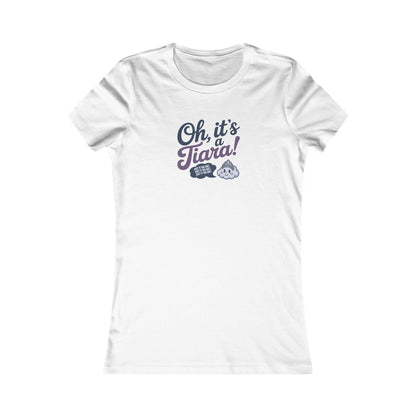 Oh, It’s a Tiara! (Put It On Me!) — Amy Farrah Fowler Retro Women's Tee (Light)