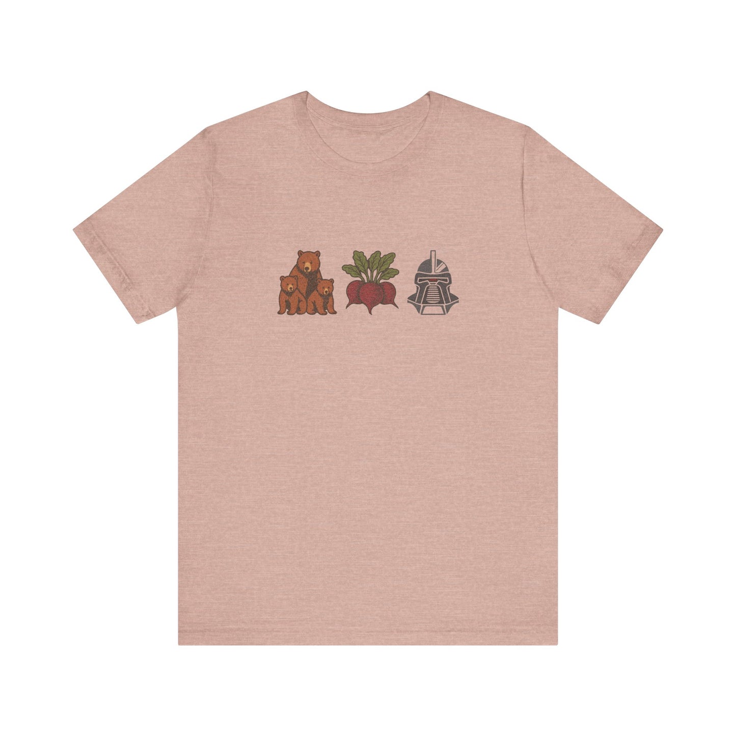 Bears, Beets, Battlestar (Icons) — Retro Tee (Light)