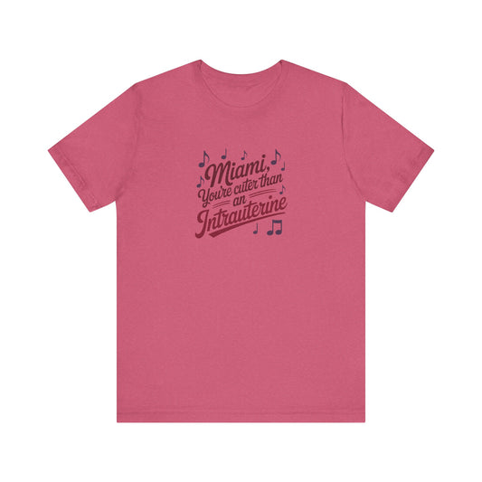 Cuter Than An Intrauterine — Golden Girls Retro Tee (Light)