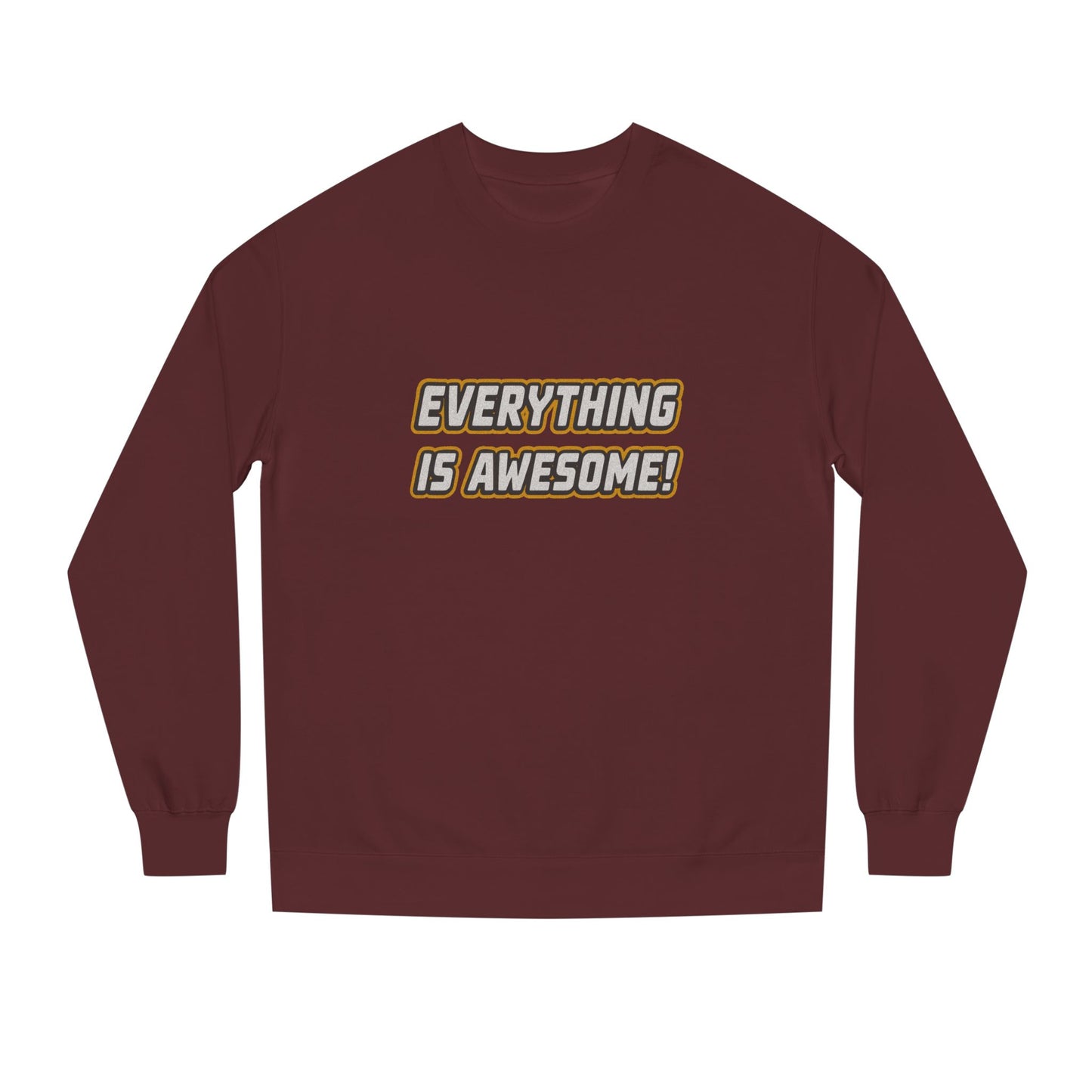 Everything is Awesome! — The LEGO Movie-Inspired Retro Sweatshirt (Dark)