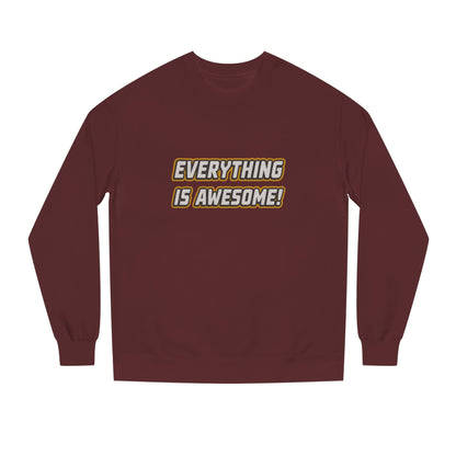 Everything is Awesome! — The LEGO Movie-Inspired Retro Sweatshirt (Dark)
