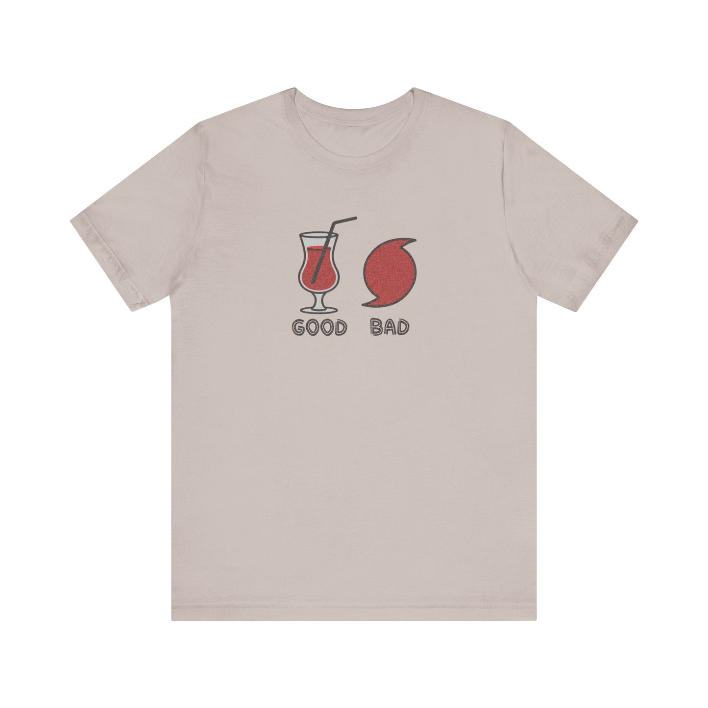 Good Hurricane, Bad Hurricane – Tropical Retro Tee (Light)