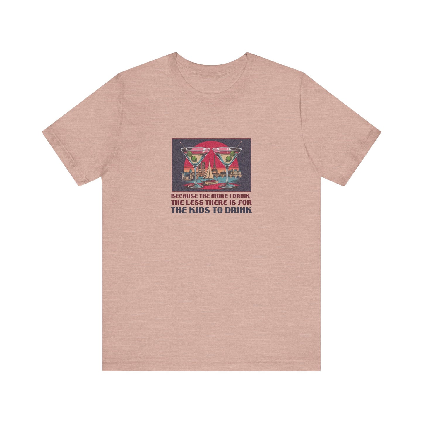 Open Bar (for the Kids) — Friends Retro Tee (Light)