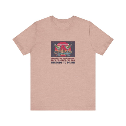 Open Bar (for the Kids) — Friends Retro Tee (Light)
