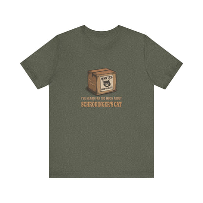 Schrödinger’s Cat — Big Bang Theory Retro Tee (Dark)