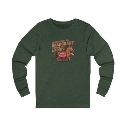 The Pride of Krakow — Seinfeld Retro Long Sleeve (Dark)