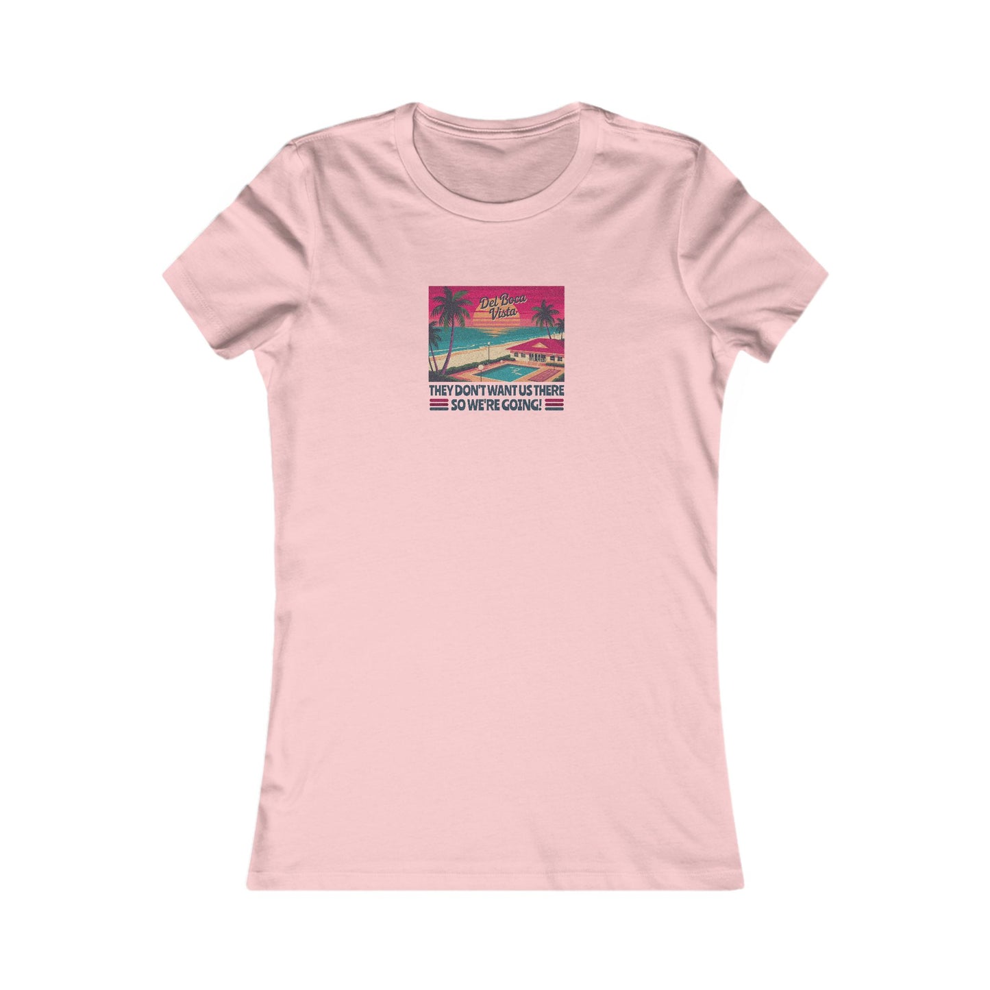 Del Boca Vista (We’re Going!) — Seinfeld Retro Women's Tee (Light)