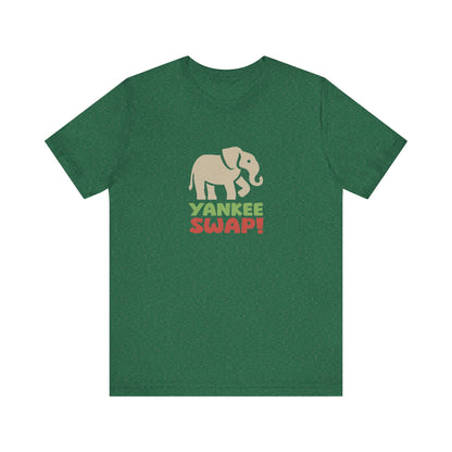 Yankee Swap! Christmas Party — Michael Scott Retro Tee (Dark)