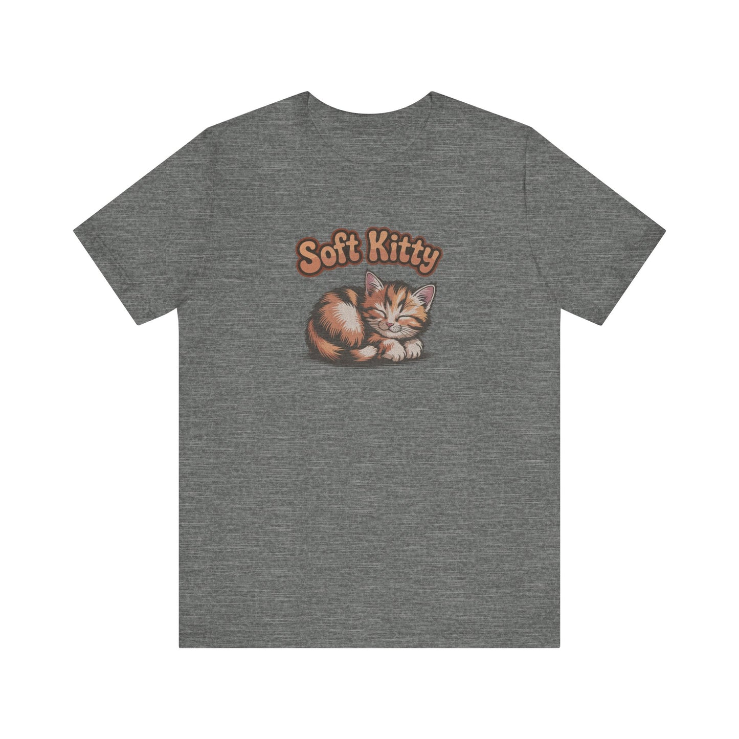 Soft Kitty Sick-Day Lullaby — Big Bang Theory Retro Tee (Light)