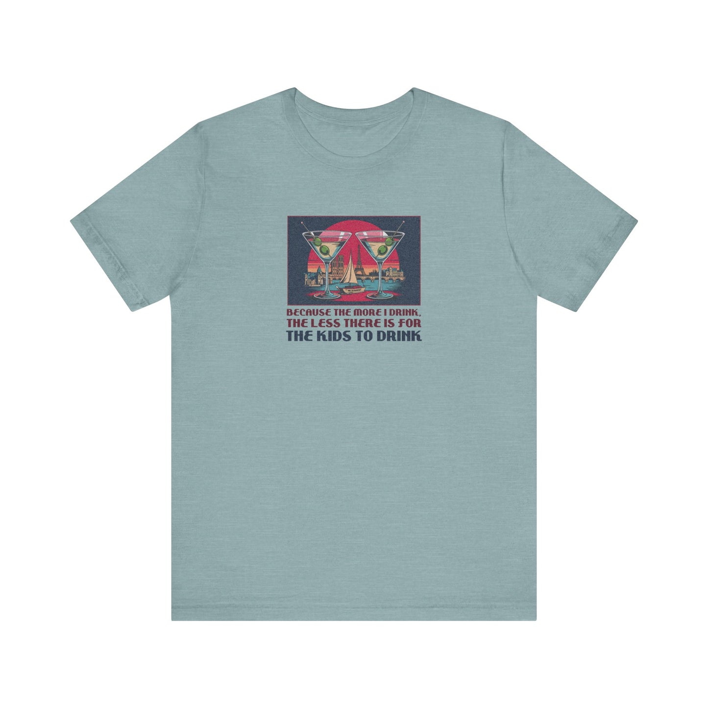 Open Bar (for the Kids) — Friends Retro Tee (Light)