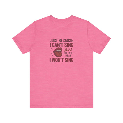 Sing Like Nobody’s Listening — Retro Tee (Light)