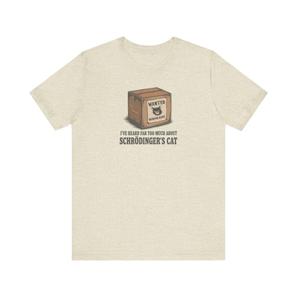 Schrödinger’s Cat — Big Bang Theory Retro Tee (Light)