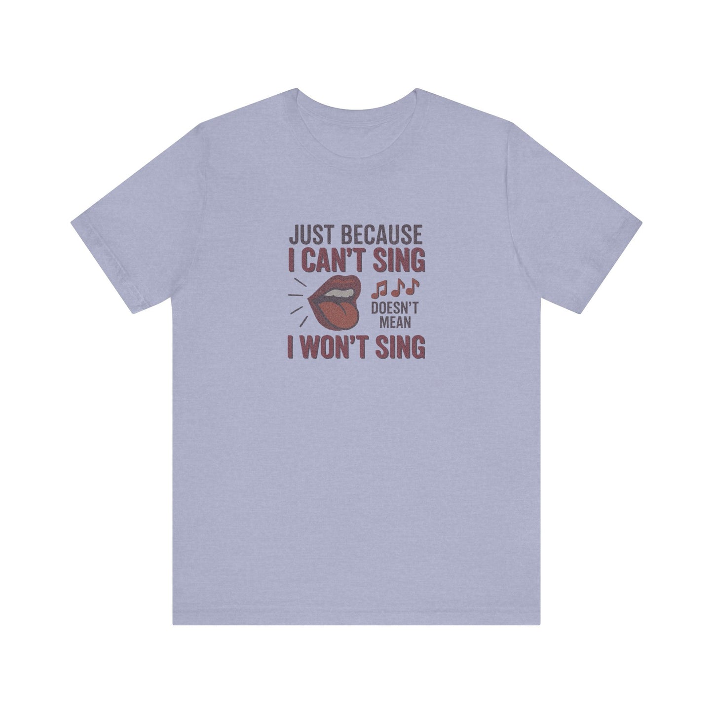 Sing Like Nobody’s Listening — Retro Tee (Light)