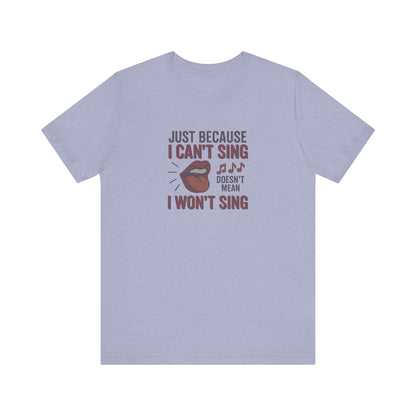 Sing Like Nobody’s Listening — Retro Tee (Light)