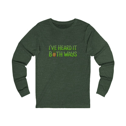 I’ve Heard It Both Ways — Psych Retro Long Sleeve (Dark)