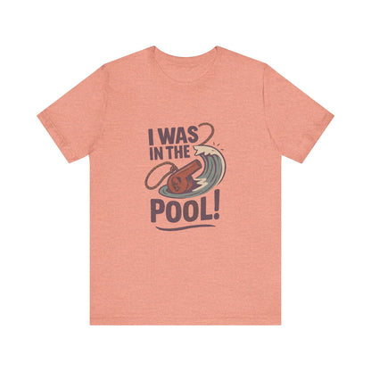 I Was in the Pool! — George Costanza Shrinkage Retro Tee (Light)
