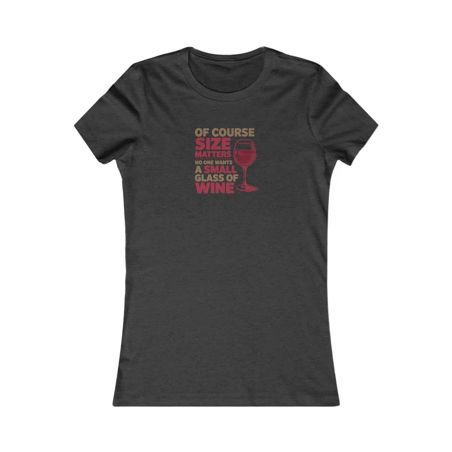 Big Glass Energy — Wine Lover Retro Women's Tee (Dark)