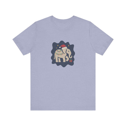 White Elephant Season — Retro Christmas Graphic Tee (Light)