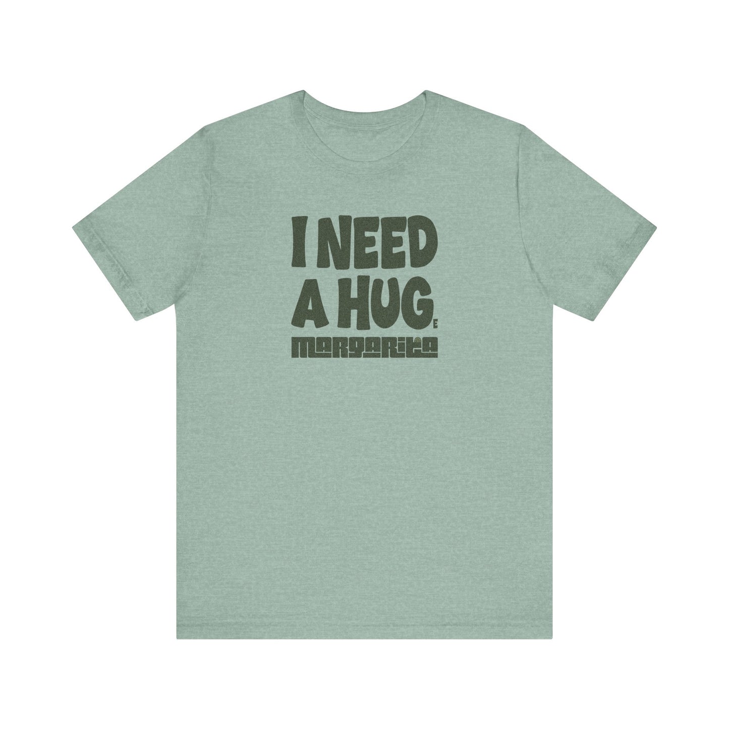 I Need a Huge Margarita – Bar Humor Retro Tee (Light)