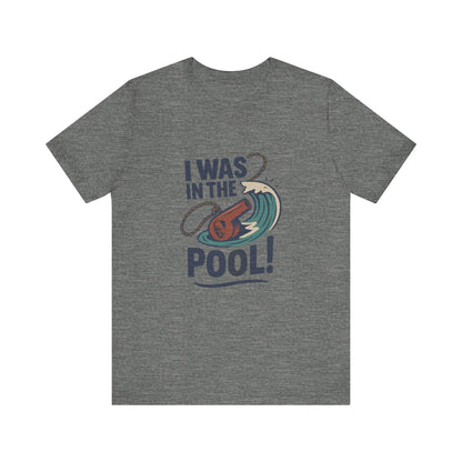 I Was in the Pool! — George Costanza Shrinkage Retro Tee (Light)