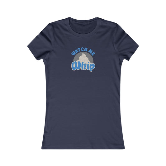 Watch Me Whip — Retro Thanksgiving Graphic Women's Tee (Dark)