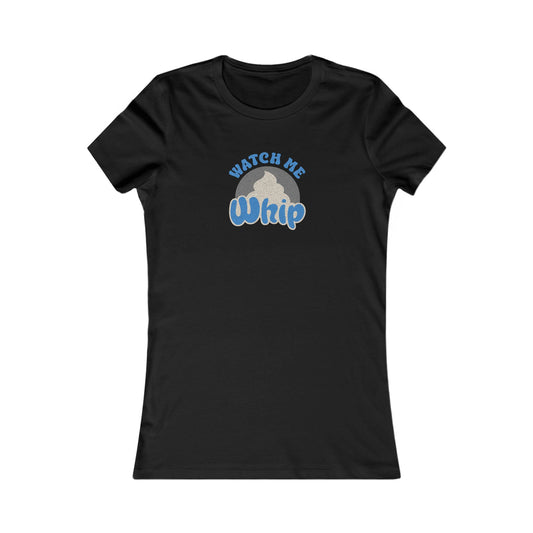 Watch Me Whip — Retro Thanksgiving Graphic Women's Tee (Dark)