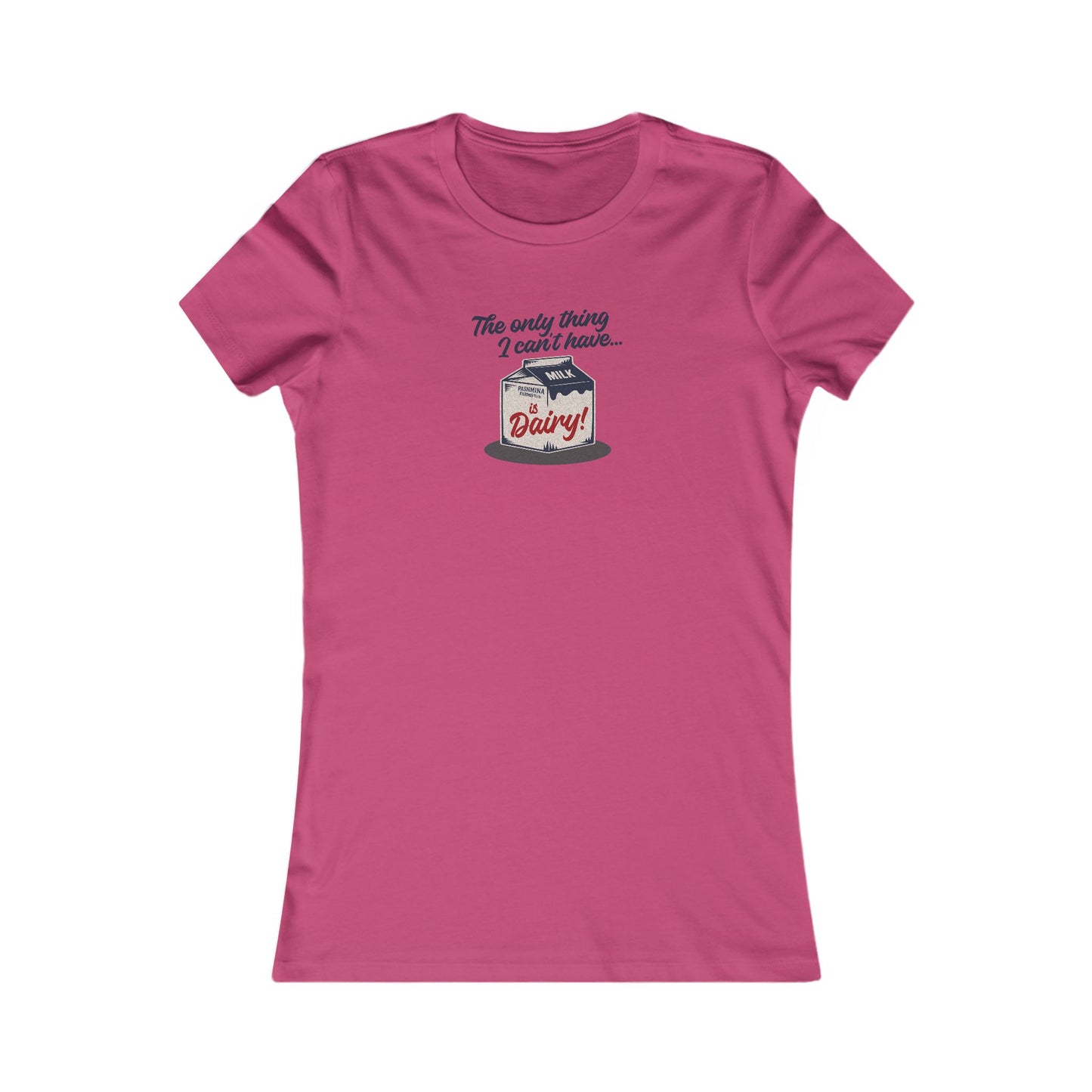 Can’t Have Dairy — Friends Jill Green Retro Women's Tee (Light)