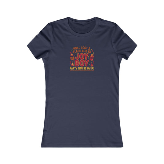 Joy Boy — Seinfeld Library Investigator Retro Women's Tee (Dark)