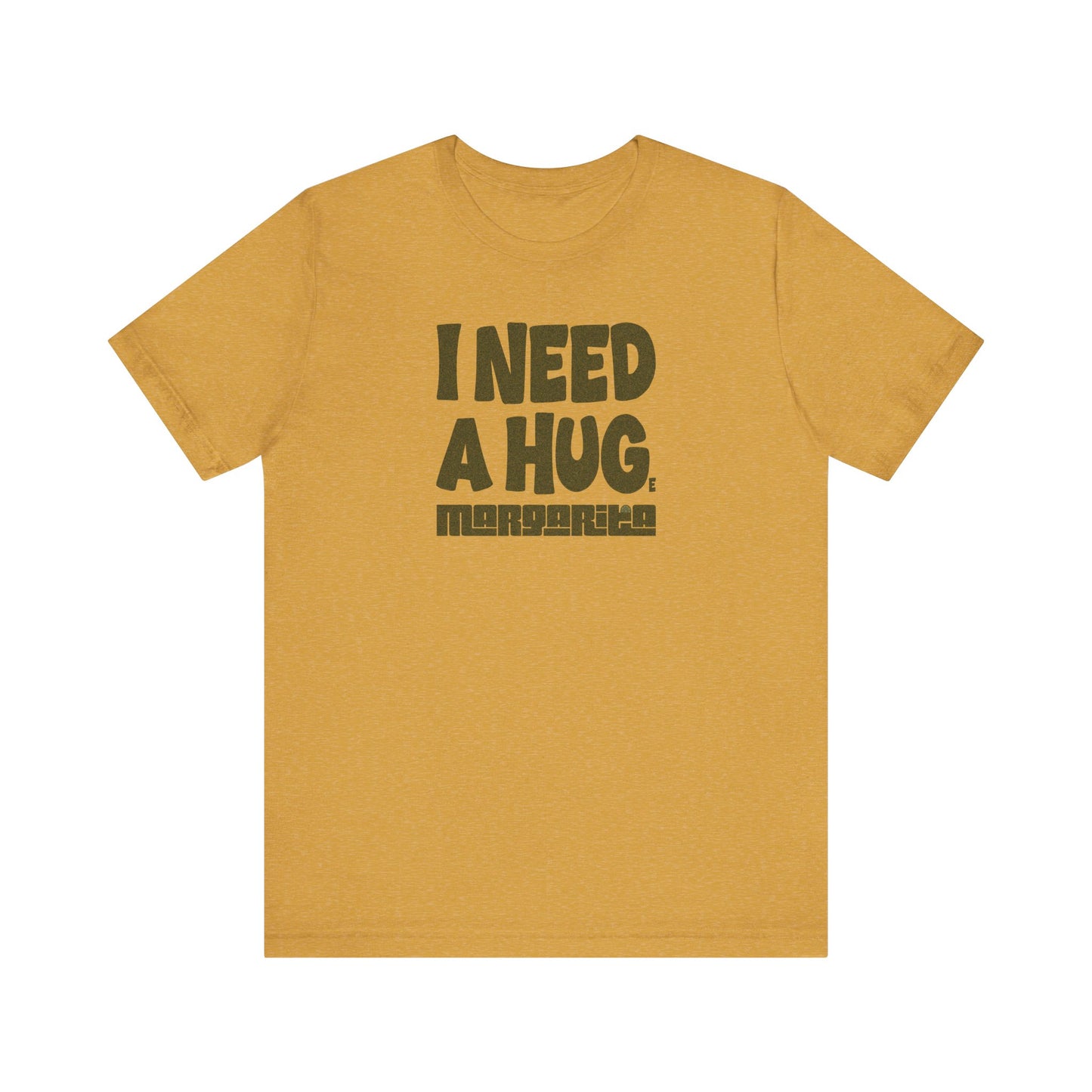 I Need a Huge Margarita – Bar Humor Retro Tee (Light)