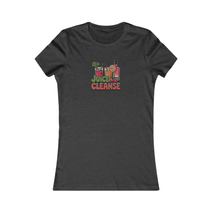 Juice Cleanse Liquid Diet — Boozy Brunch Retro Women's Tee (Dark)
