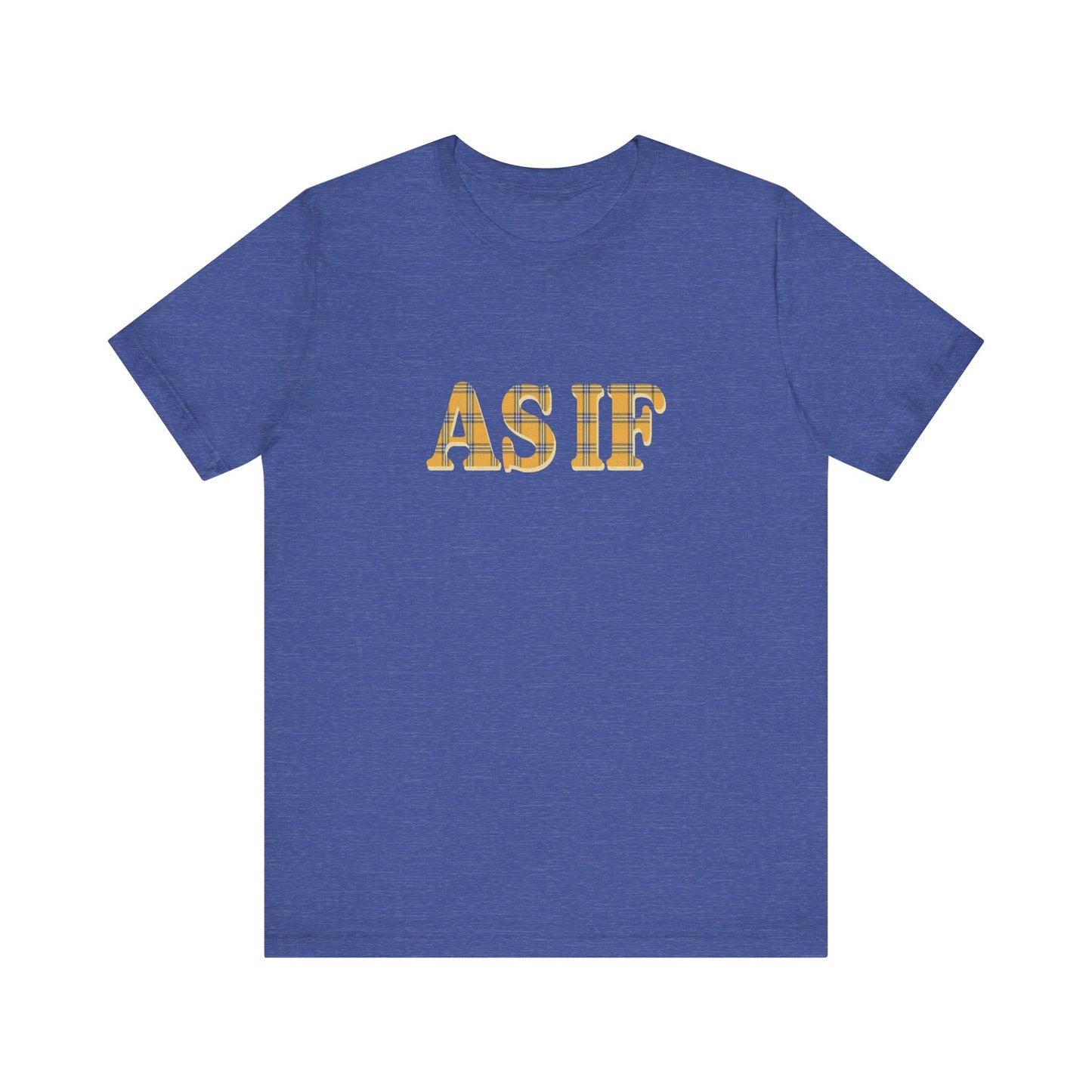 As If — Clueless Cher Horowitz Quote Retro Tee (Dark)
