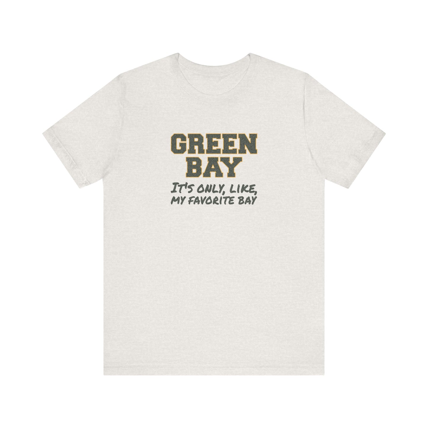 Green Bay (My Favorite Bay) — Phoebe Buffay Football Tee (Light)