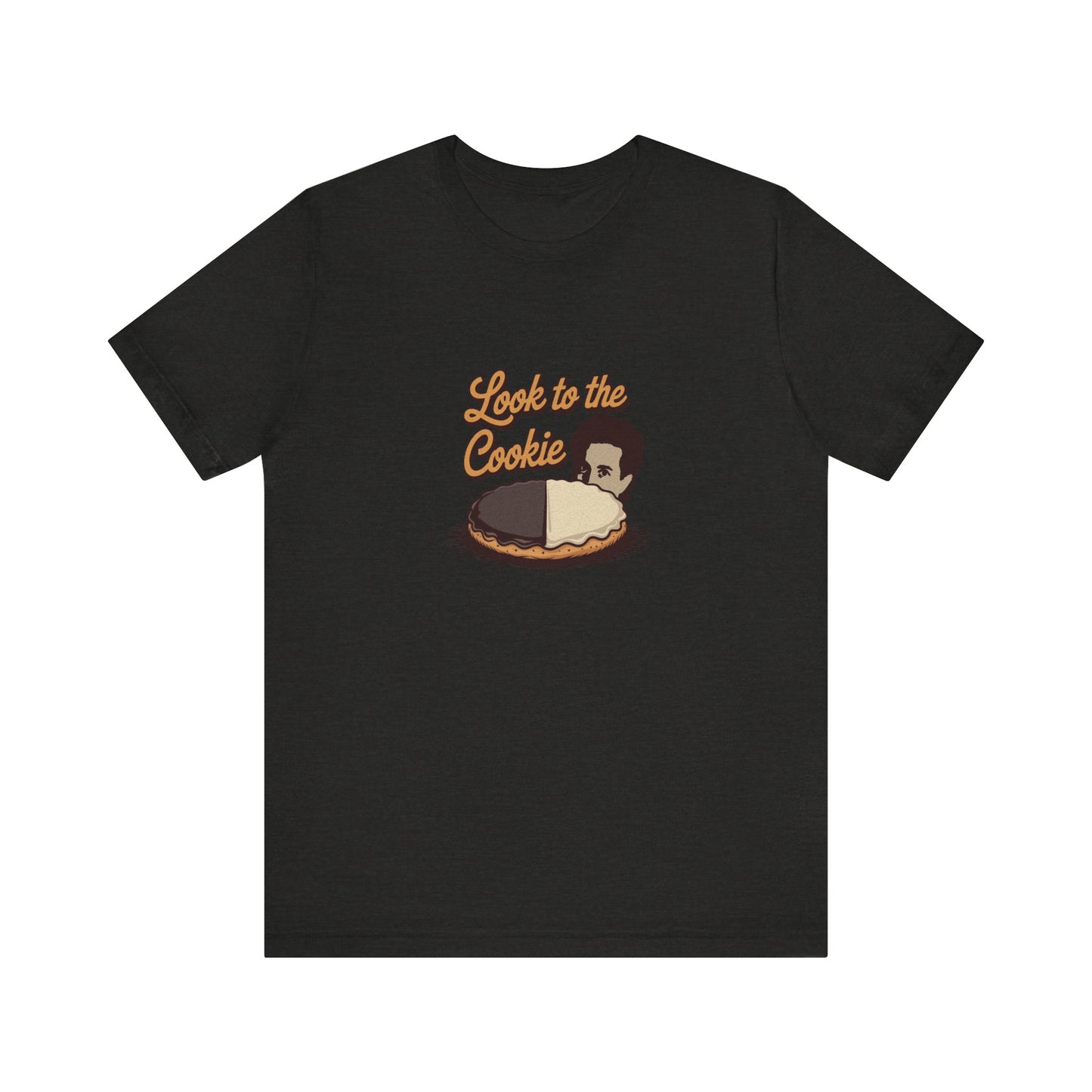 Look to the (Black-and-White) Cookie — Seinfeld Retro Tee (Dark)