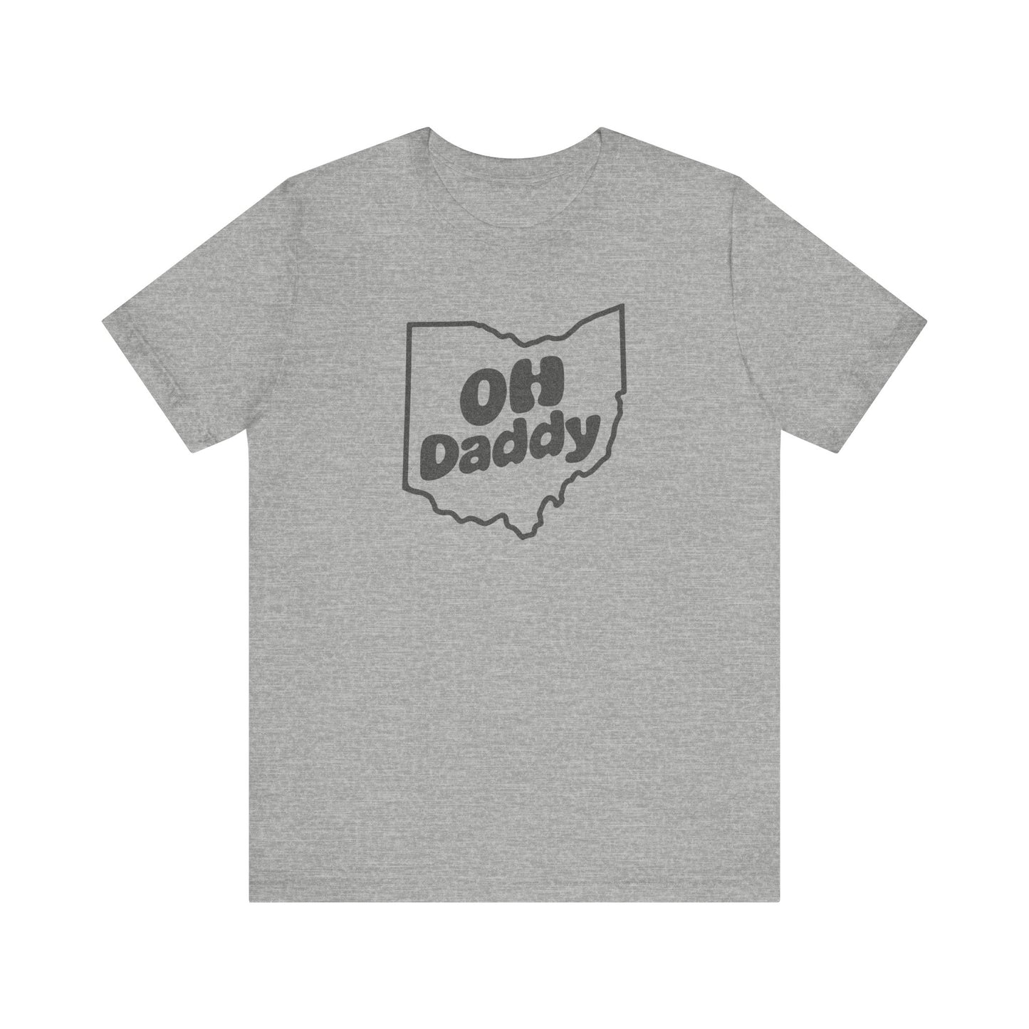 OH Daddy Shirt — Funny Ohio Dad Gift, Retro Pun Tee