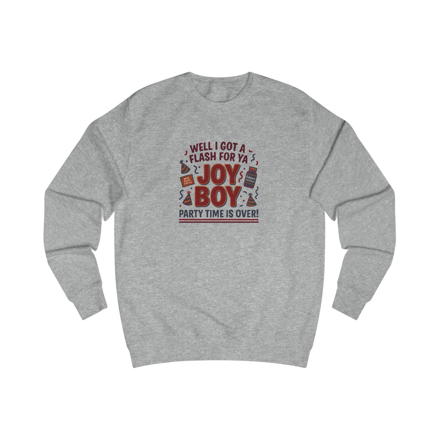Joy Boy — Seinfeld Library Investigator Sweatshirt (Light)