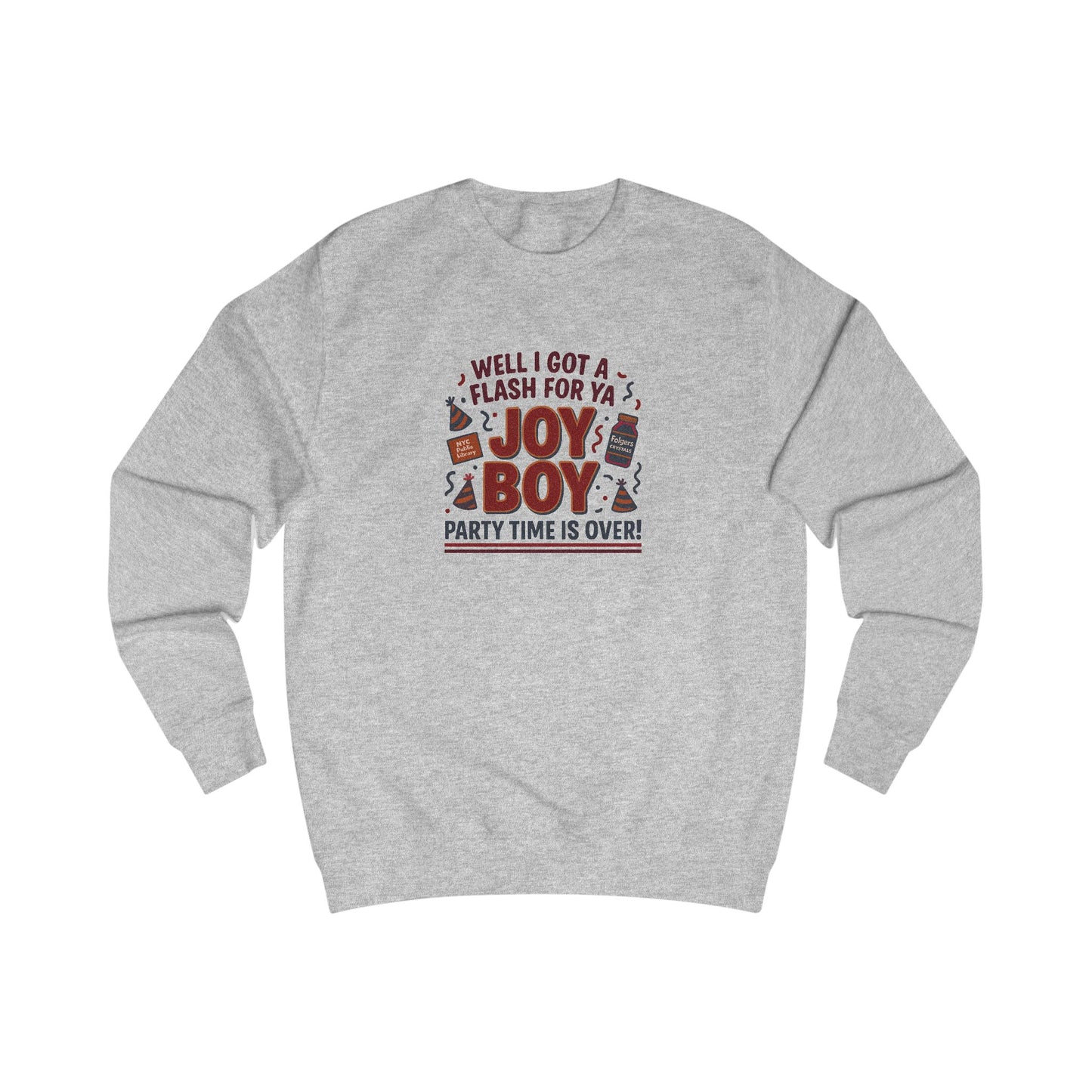 Joy Boy — Seinfeld Library Investigator Sweatshirt (Light)
