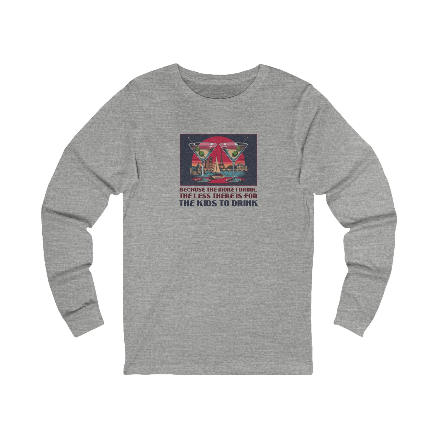 Open Bar (for the Kids) — Friends Retro Long Sleeve (Light)