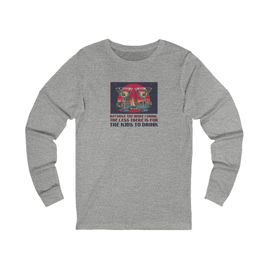 Open Bar (for the Kids) — Friends Retro Long Sleeve (Light)