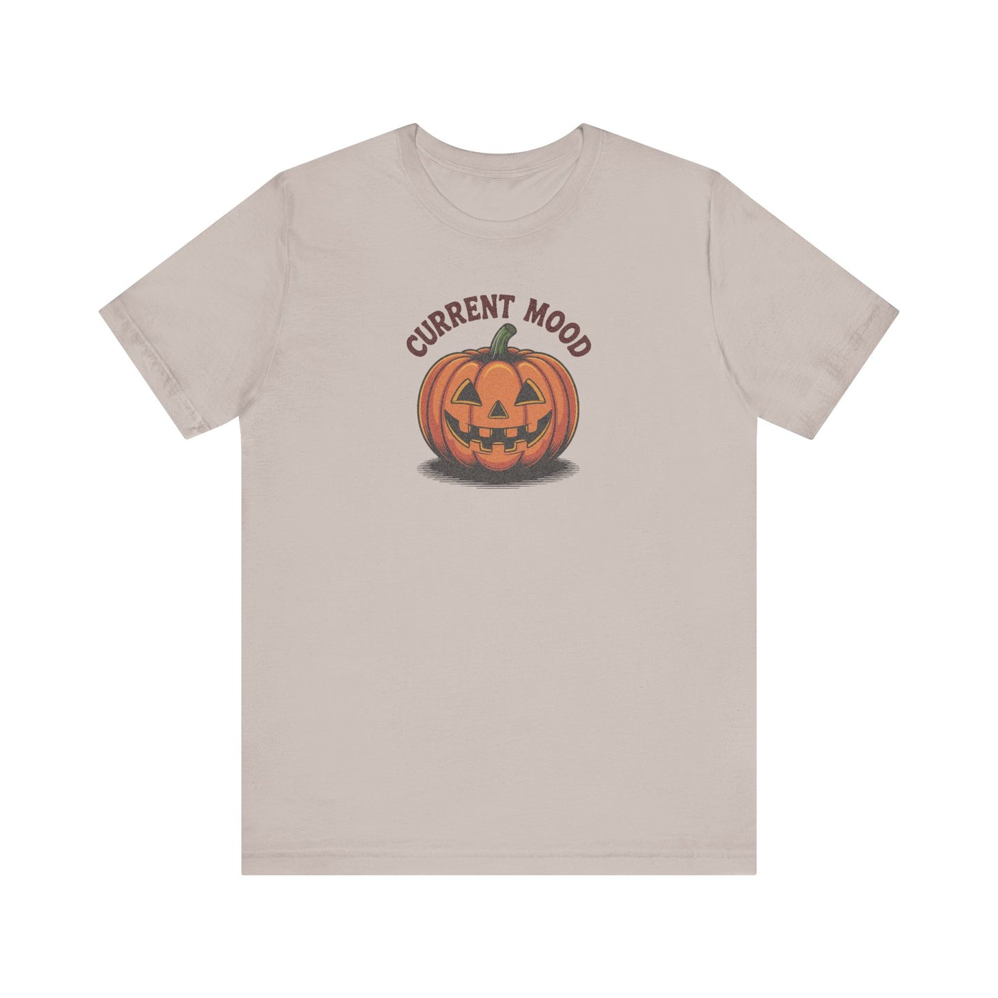 Current Mood (Vintage Jack) — Retro Halloween Tee (Light)
