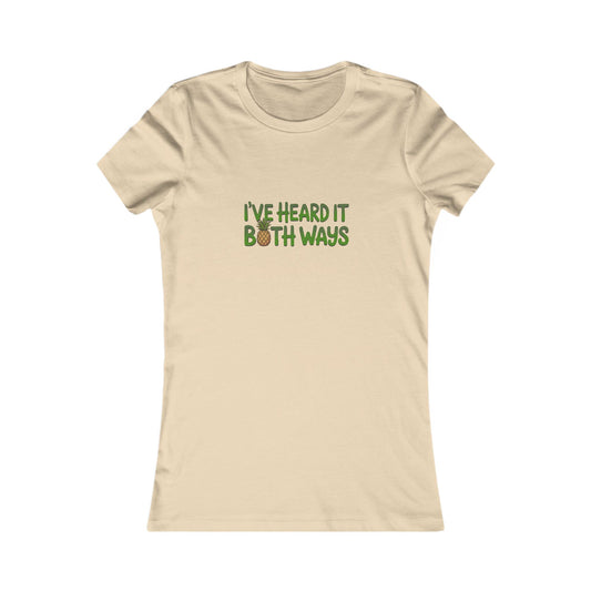 I’ve Heard It Both Ways — Psych Women's Tee (Light)