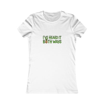 I’ve Heard It Both Ways — Psych Women's Tee (Light)