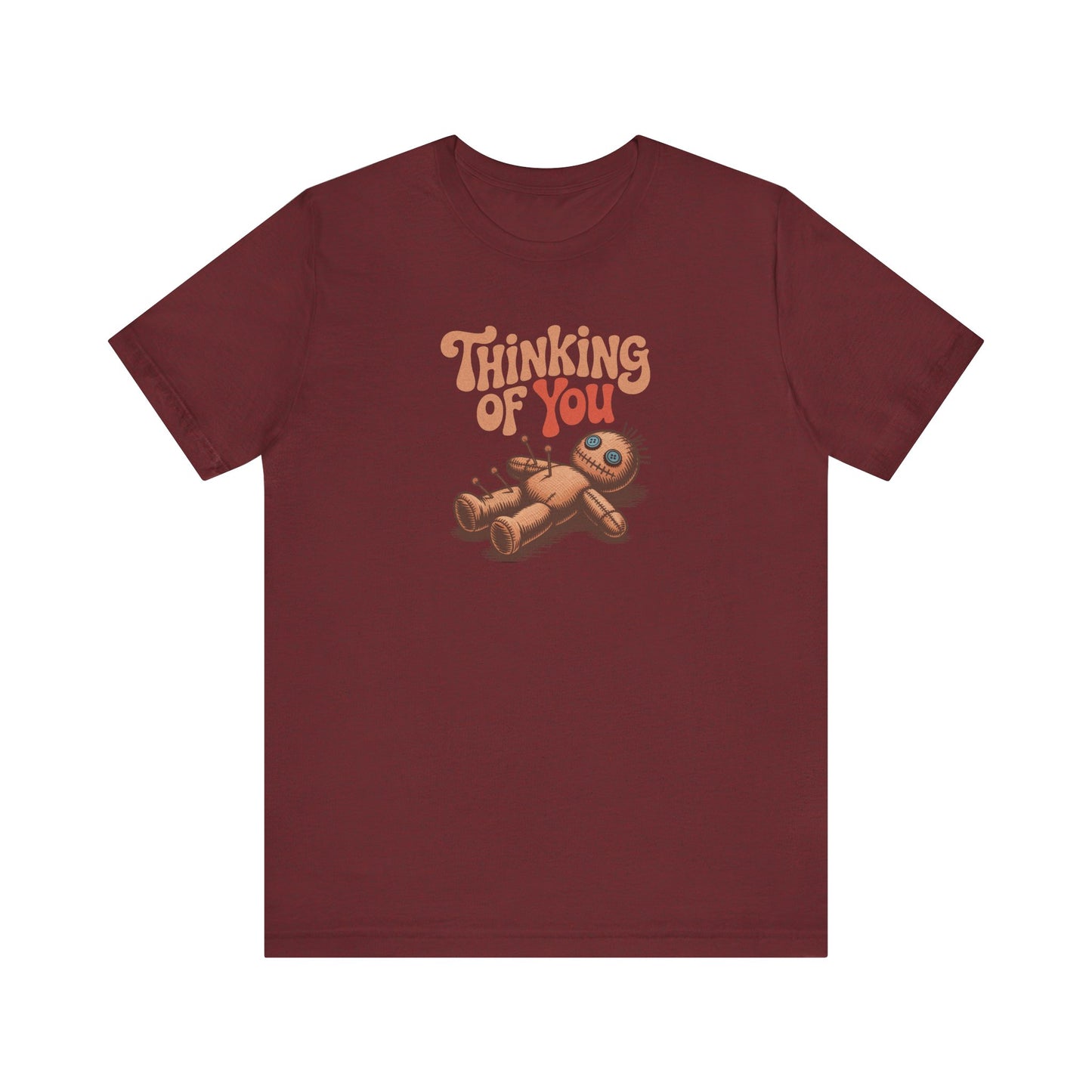 The Voodoo That You Do, So Well — Retro Voodoo Doll Tee (Dark)