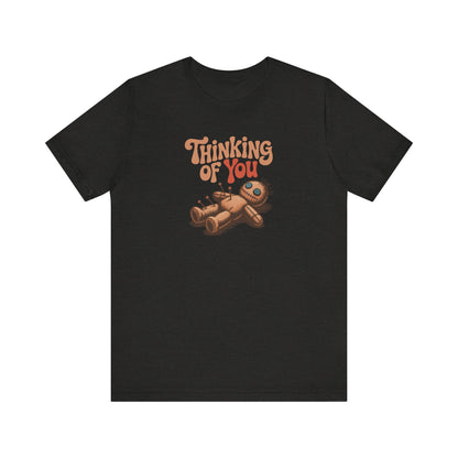 The Voodoo That You Do, So Well — Retro Voodoo Doll Tee (Dark)