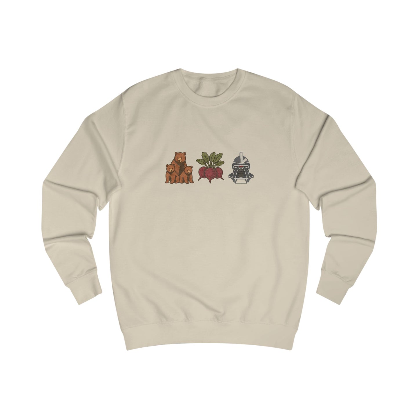 Bears, Beets, Battlestar (Icons) — Retro Sweatshirt (Light)